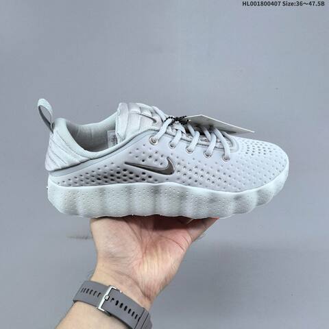 Nike Mind 002 Light Grey Silver Bright Orange EU 36-47 5 Running Shoe - Unisex (BS-60907)