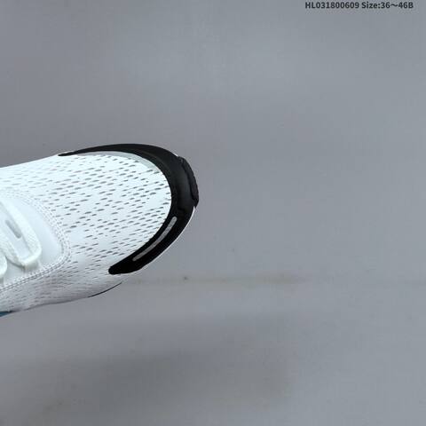 Nike Air Max 270 Flyknit White Black Teal Grey EU 36-46 Running Shoe - Unisex (BS-59944)