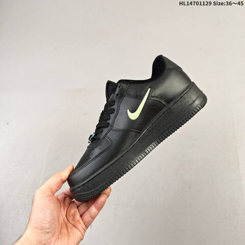 Nike Air Force 1 07 Black Neon Green EU 36-45 Sneaker - Unisex (BS-62953)