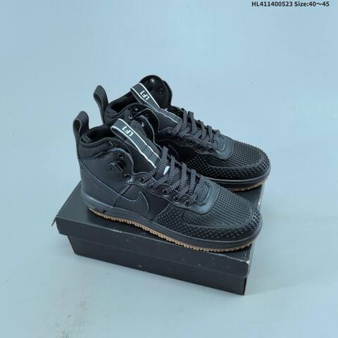 Nike Air Force 1 Duckboot Black Navy Gum EU 40-45 Boot - Men's (BS-60201)