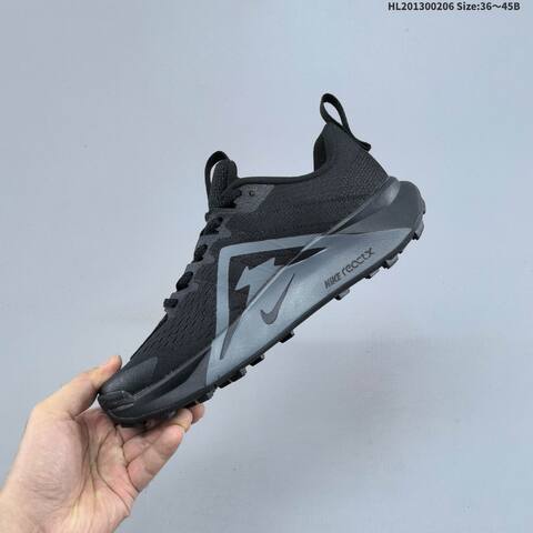 Nike ReactX Wildhorse 10 FV2338-015 Black Dark Grey EU 36-45 Trail Shoe - Unisex (BS-61511)