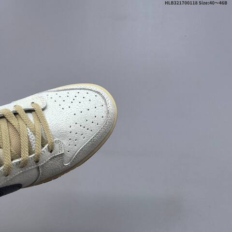 Nike Stranger Things x Nike Dunk Low SB Off White Navy Beige EU 40-46 Skate Shoe - Men's (BS-61924)