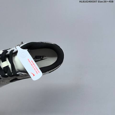 Nike Dunk SB Low Grey White Black Red EU 36-45 Skate Shoe - Unisex (BS-61446)