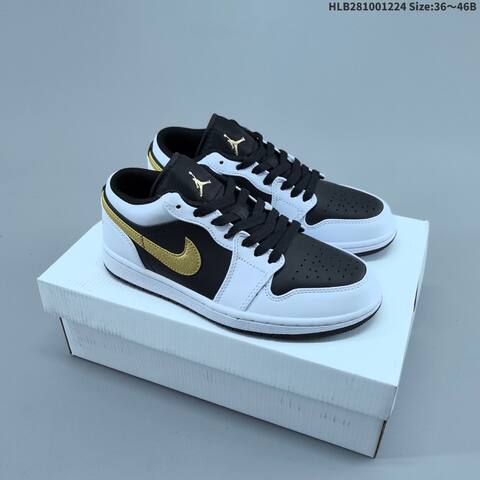 Air Jordan 1 Low Reverse Panda AIR JORDAN 1 Aj1 Lifestyle (BS-67306)
