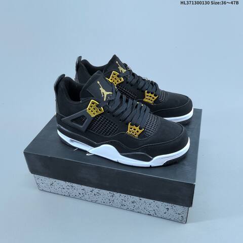 Nike Air Jordan 4 Retro AIR JORDAN AQ9129 501 ID HL371300130 Size 36 47B Lifestyle - Women's (BS-66762)