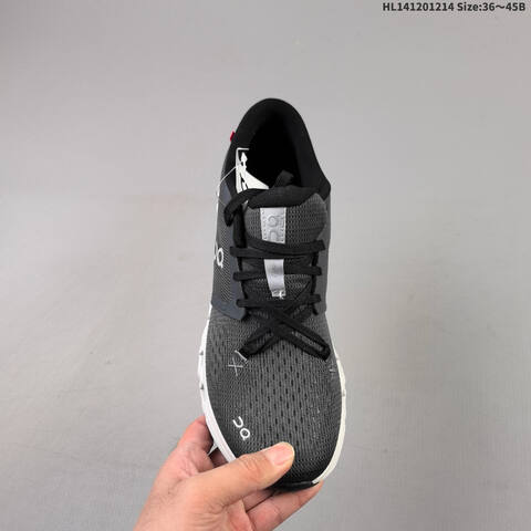 On Running Cloud X 4 Dark Grey Black White EU 36-45 Running Shoe Running Sneakers - Unisex (BS-69743)