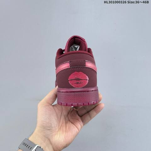 Air Jordan 1 Low Valentine s Day AIR JORDAN 1 Aj1 Lifestyle (BS-66436)