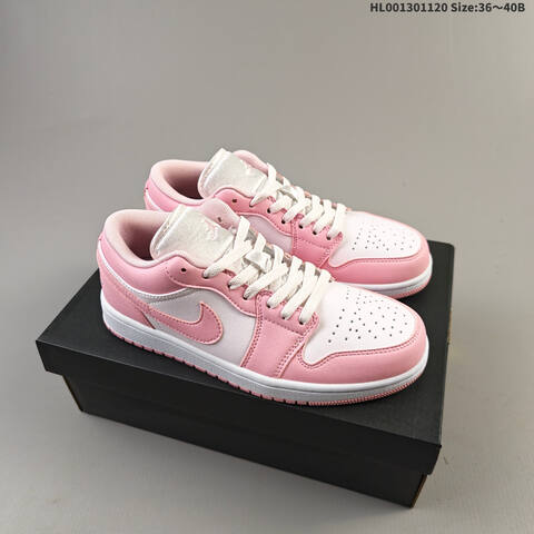 Air Jordan 1 Low Pink AIR JORDAN 1 Aj1 Lifestyle (BS-67760)