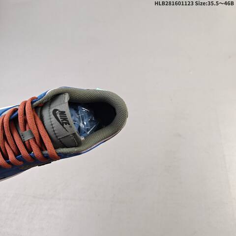 Nike SB Dunk Low Blue Grey Orange Purple Brown EU 35 5-46 Skate Shoe - Unisex (BS-63229)
