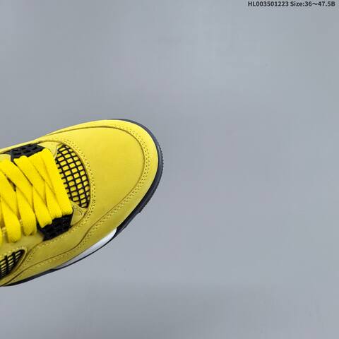 Air Jordan 4 Retro Tour Yellow AIR JORDAN 4 Aj4 4 2006 Jor Lifestyle (BS-67316)