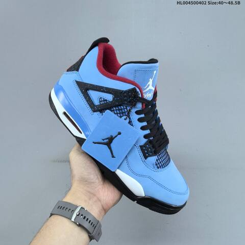 Travis Scott Cactus Jack x Air Jordan 4 Retro OG AIR JORDAN 4 Aj4 Lifestyle (BS-66359)