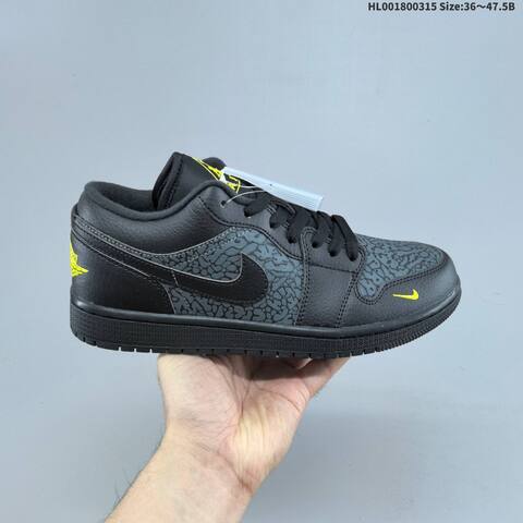 Air Jordan 1 Low Elephant SE AIR JORDAN 1 Aj1 Lifestyle (BS-66530)