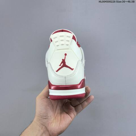 Air Jordan 4 Retro Sierra Red WMNS AIR JORDAN 4 Aj4 Lifestyle (BS-66663)
