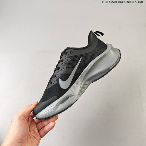 Nike Pegasus Plus Zoom React CK4318 Black Grey White Orange EU 36-45 Running Shoe - Unisex (BS-62858)