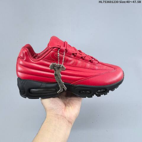 Nike Air Max 95 Lux Supreme Black Red EU 40-47 5 Sneaker - Men's (BS-62331)