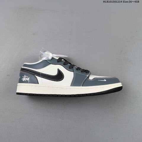 Nike Air Jordan 1 Low Supreme Lifestyle (BS-67436)