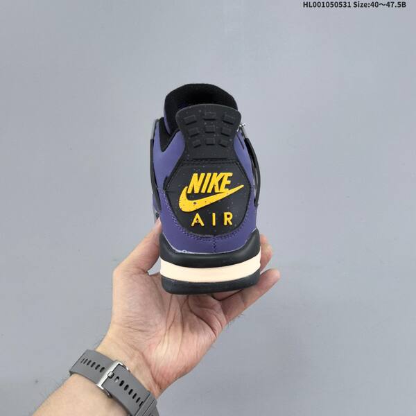 Jordan Air Jordan 4 Retro OG Imperial Purple/Black/Grey/Yellow EU 40-47.5 basketball