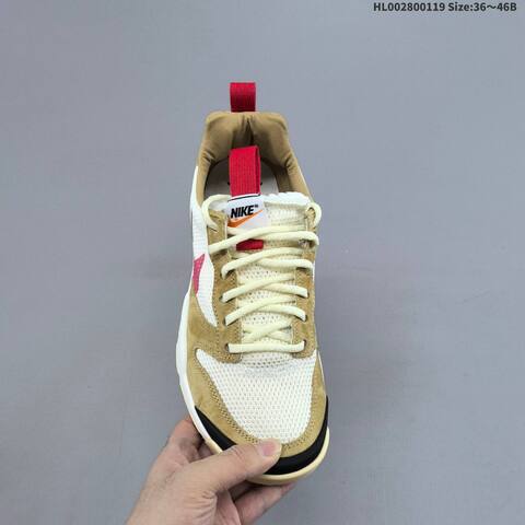 Nike Craft Mars Yard Shoe 2 0 Tom Sachs White Beige Red Black Cream EU 36-46 Sneaker - Unisex (BS-61886)