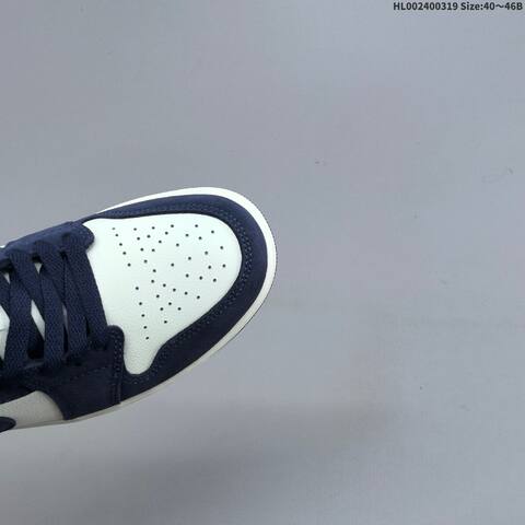 Air Jordan 1 Low Obsidian Suede AIR JORDAN 1 Aj1 Lifestyle (BS-66496)