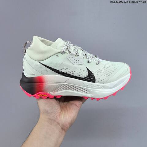 Nike REACTX PEGASUS TRAIL 6 Next Nature White Black Pink Black White Grey EU 36-45 Trail Shoe - Unisex (BS-61716)