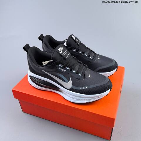 Nike Vomero 18 GTX ReactX Air Zoom Black Pink White Light Blue Orange EU 36-45 Running Shoe - Unisex (BS-62621)