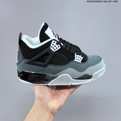 Air Jordan 4 Retro OG Cement AIR JORDAN 4 Aj4 Lifestyle (BS-66483)