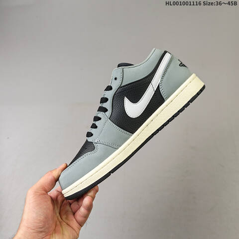 Air Jordan 1 Low Light Smoke Grey AIR JORDAN 1 Aj1 Lifestyle (BS-67797)