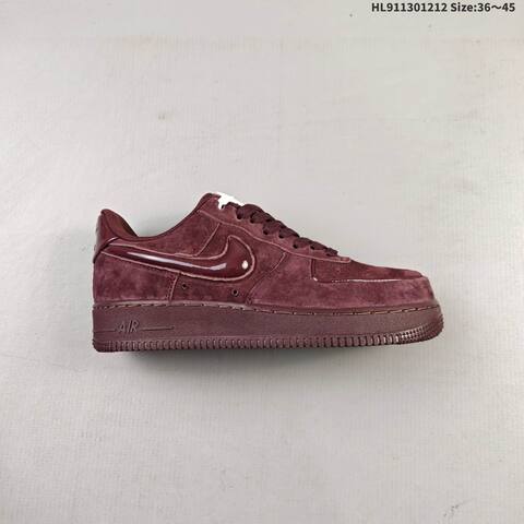 Nike Air Force 1 07 Burgundy Dark Red EU 36-45 Sneaker - Unisex (BS-62743)
