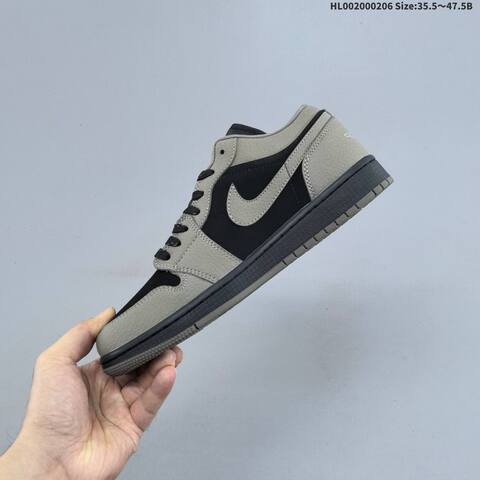 Air Jordan 1 Low Olive Grey AIR JORDAN 1 Aj1 1 Jordan Brand Lifestyle (BS-66680)