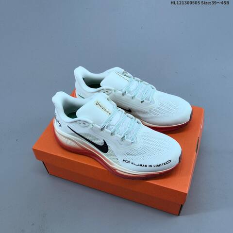 Nike Air Zoom Pegasus 41 White Black Gold Red Green EU 39-45 Running Shoe - Unisex (BS-60514)