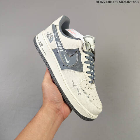 Nike Air Force 1 07 LV8 DF0188 114 Off White Grey EU 36 45 Sneaker EU 36-45 - Unisex (BS-62937)
