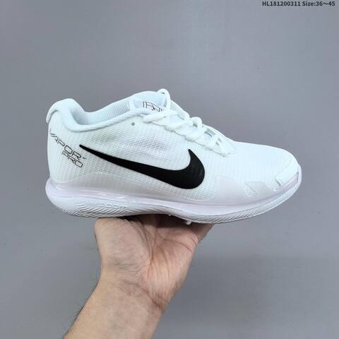 Nike Zoom Vapor Pro HC White Navy Gum White Light Grey EU 36-45 Tennis Shoe - Unisex (BS-61382)