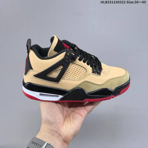 Air Jordan 4 Retro Pizza AIR JORDAN 4 Aj4 4 1989 Lifestyle (BS-66478)