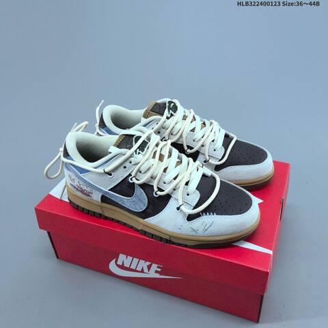 Nike Dunk SB Low Off White Black Blue Brown EU 36-44 Skate Shoe - Unisex (BS-61807)