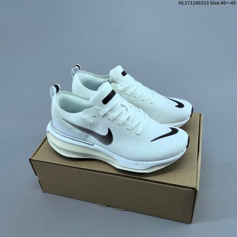 Nike ZoomX Invincible Run FK 3 DR2660-001 White Black Red Cream EU 40-45 Running Shoe - Men's (BS-61162)