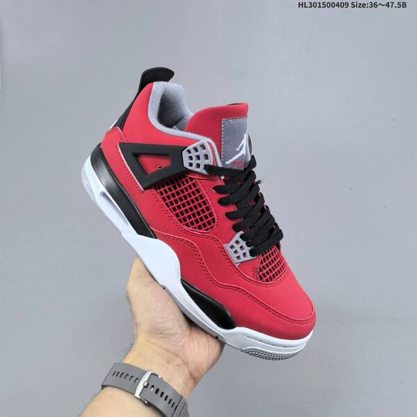 Jordan Air Jordan 4 Retro "Toro Bravo" Red/Black/White/Grey EU 36-47.5 basketball