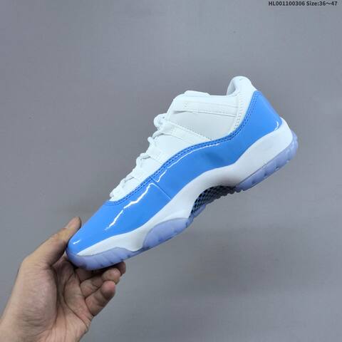 Air Jordan 11 Low University Blue Replica AIR JORDAN 11 Aj11 Lifestyle (BS-66613)