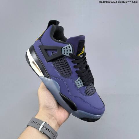 Air Jordan 4 Retro OG Imperial Purple Replica AIR JORDAN 4 Aj4 Lifestyle (BS-66456)