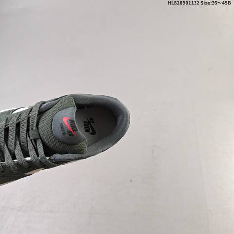Nike SB Force 58 Dark Grey Light Grey White Red EU 36-45 Skate Shoe - Unisex (BS-63239)