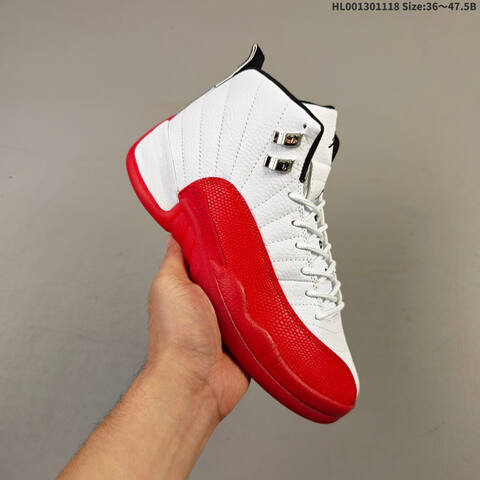 Air Jordan 12 Retro High Cherry AIR JORDAN 12 Aj12 Lifestyle (BS-67781)