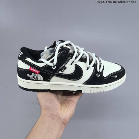 Nike SB Dunk Low Off White Dark Grey Red EU 36-45 Skate Shoe - Unisex (BS-62115)