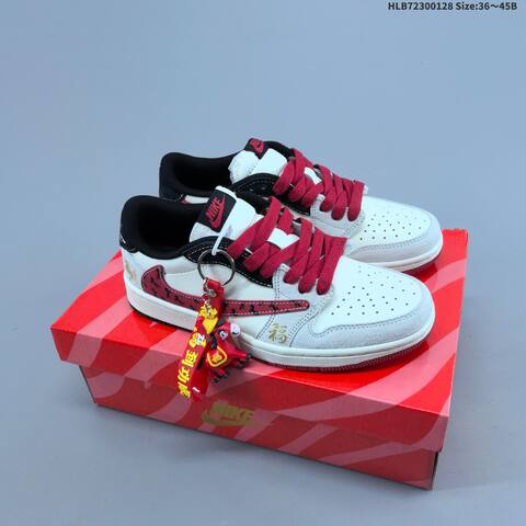 Air Jordan 1 Low AIR JORDAN 1 3D LX1988-822 Lifestyle (BS-66786)
