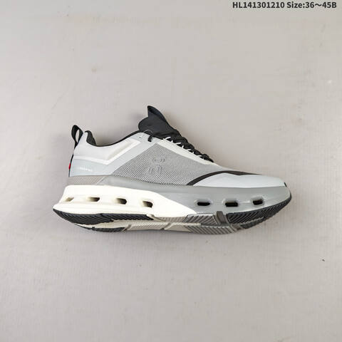 On Running Cloudnova X Olive Brown Black White EU 36-45 Running Shoe Running Sneakers - Unisex (BS-69748)