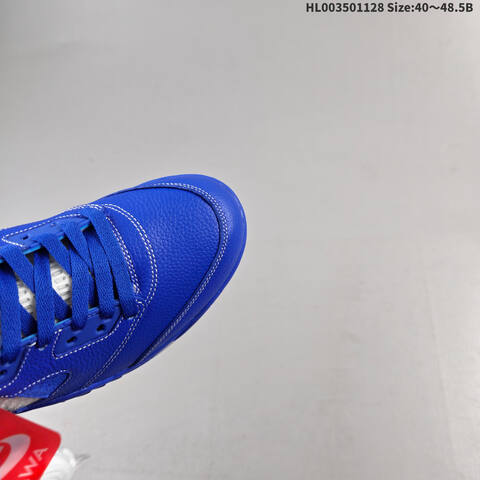 Awake NY x Air Jordan 5 Retro Blue AIR JORDAN 5 Aj5 5 Awake NY Jorda Lifestyle (BS-67636)