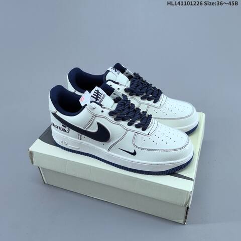 Nike Air Force 1 Low Undefeated White Dark Green EU 36-45 Sneaker - Unisex (BS-62438)
