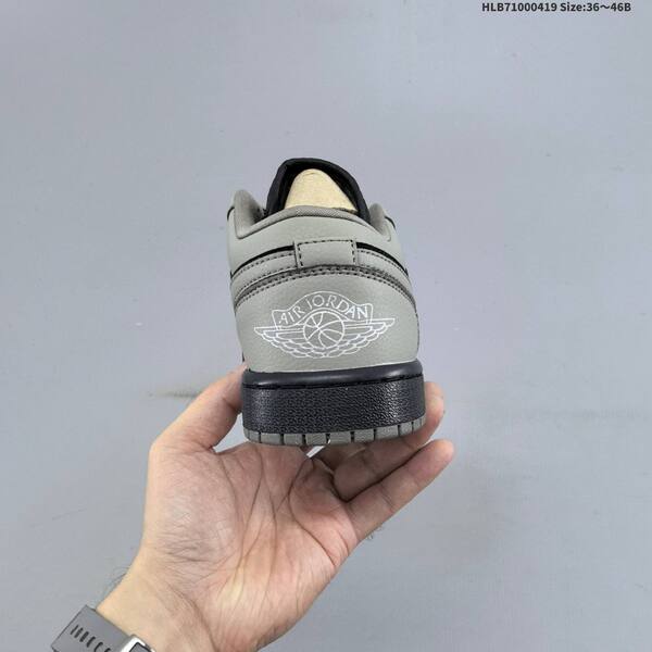 Jordan Air Jordan 1 Low black/grey EU 36-46 basketball