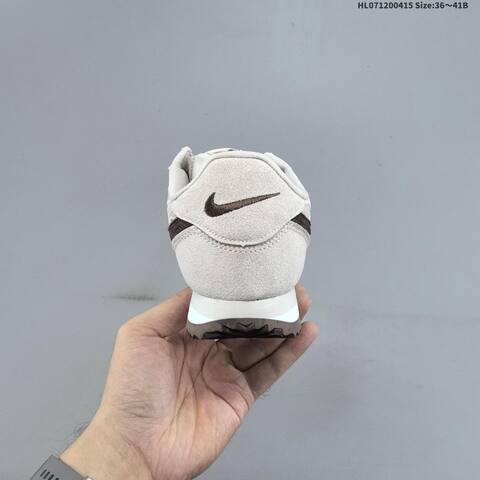 Nike Classic Cortez Light Beige Brown White EU 36-41 Sneaker - Unisex (BS-60709)