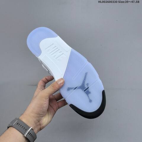 Air Jordan 5 Retro Metallic White Replica AIR JORDAN 5 Aj5 Lifestyle (BS-66402)