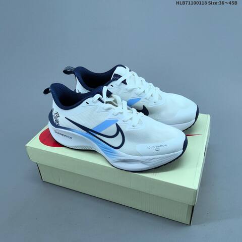 Nike Pegasus Plus ZoomX White Dark Green Neon Green Black EU 36-45 Running Shoe - Unisex (BS-61928)