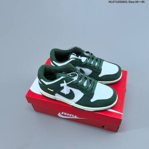 Nike Dunk Low Sail Blue Brown White EU 36-45 Skate Shoe - Unisex (BS-60032)
